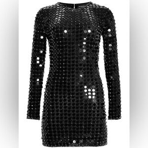 Retrofete
Loreen embellished long sleeve mini dress